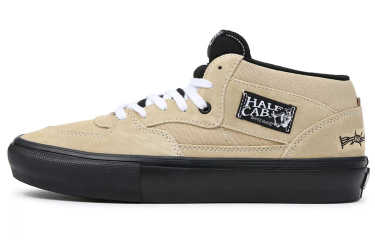 Elihah Berle x Vans Skate Half Cab 'Light Khaki Black' VN0A5FCDZF5