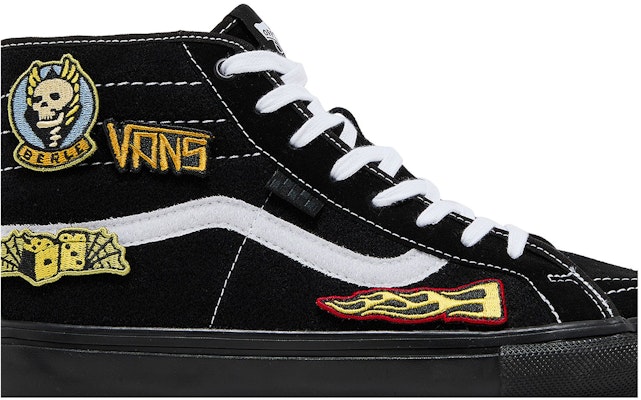 イライジャ・バーレ×Vans スケートハイ デコン 黒 VN0A5KYBBKA Order イライジャ・バーレ×Vans スケートハイ デコン 黒 VN0A5KYBBKA