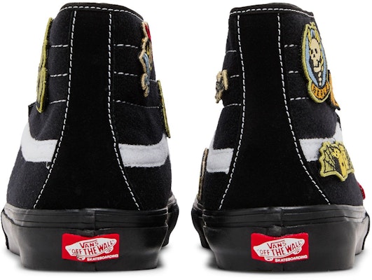 イライジャ・バーレ×Vans スケートハイ デコン 黒 VN0A5KYBBKA Details for イライジャ・バーレ×Vans スケートハイ デコン 黒 VN0A5KYBBKA