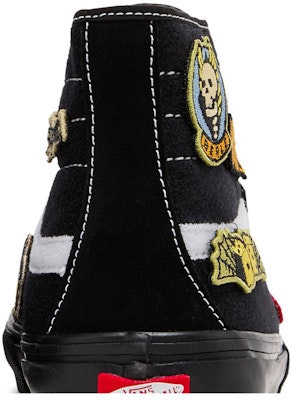 イライジャ・バーレ×Vans スケートハイ デコン 黒 VN0A5KYBBKA Sizing イライジャ・バーレ×Vans スケートハイ デコン 黒 VN0A5KYBBKA