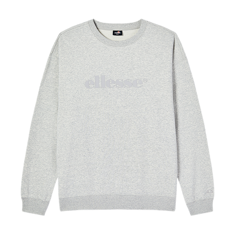 ellesse Logo Printed Oversized Crewneck Sweatshirt Unisex. EN1SW243097