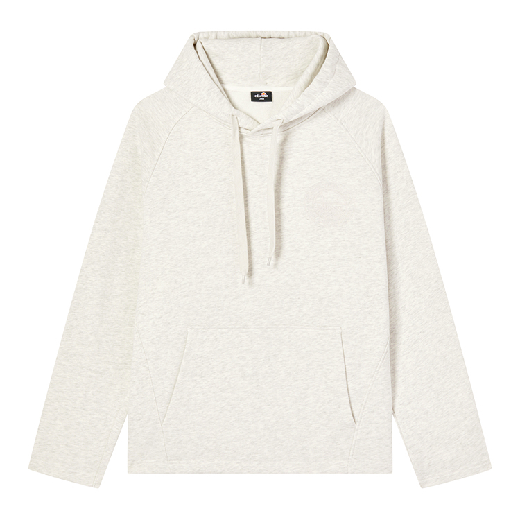 ellesse Unisex Classic Solid Cotton Hoodie in Gray – Comfortable & Casual Fit. EN1SW243067