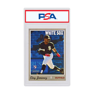 Eloy Jimenez 2018 Topps Heritage Rookie Action Variation #516