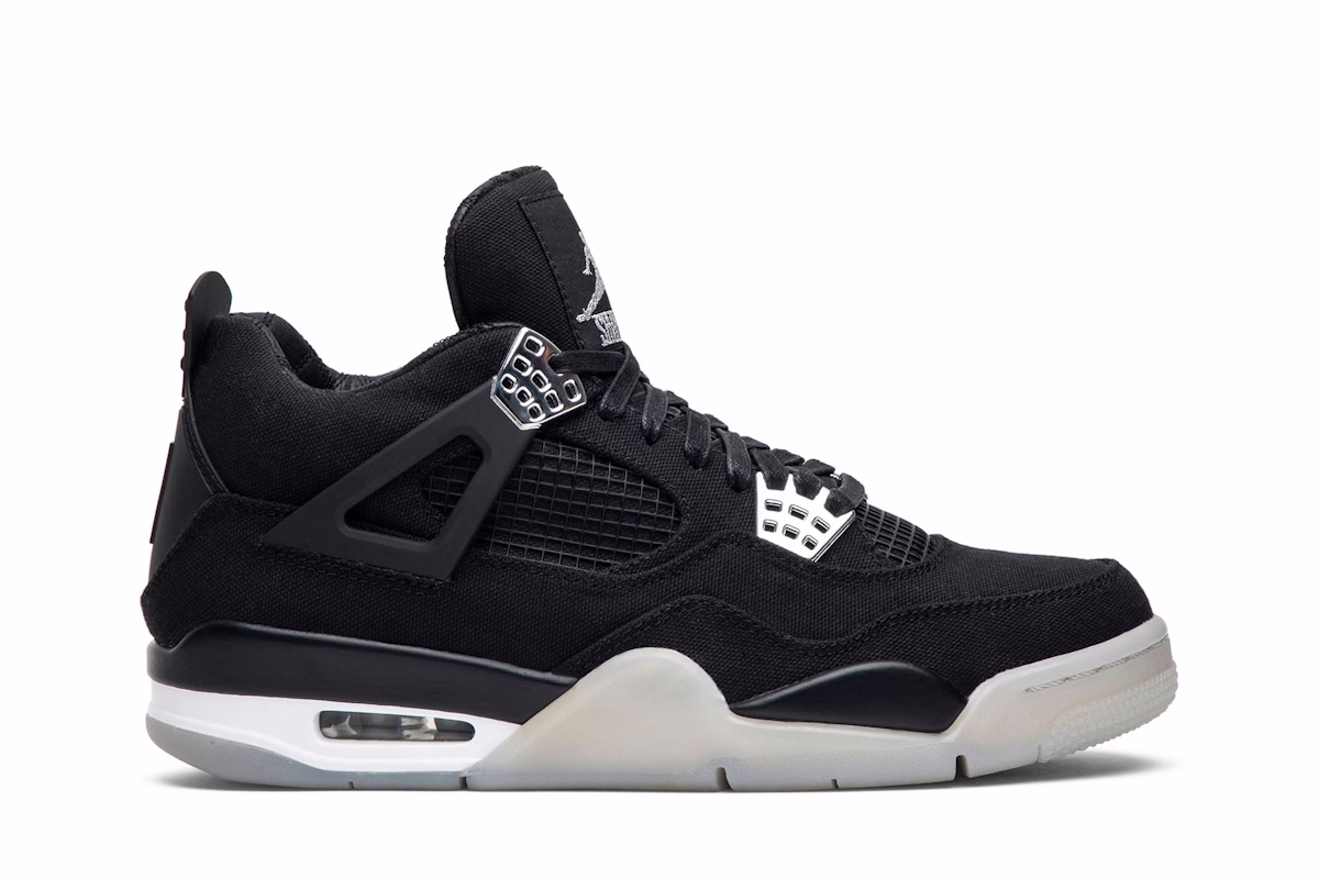 Eminem x Carhartt x Air Jordan 4 'Black Chrome'