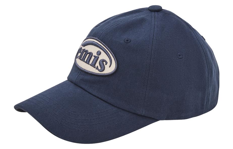 EMIS Letter Embroidery Cotton Baseball Cap Unisex Couple Style Blue 1306-NAVY