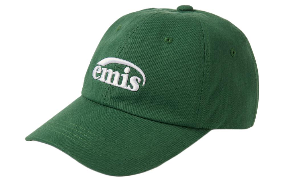 EMIS Logo Design Cotton Green Cap - Unisex Couple Style 513-green