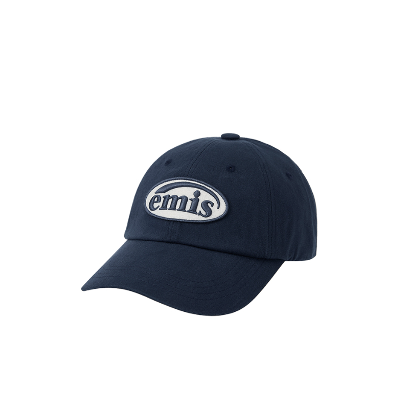 EMIS Unisex Navy Blue Baseball Cap - All-Season Casual Letter Logo Couple Style 10099320001