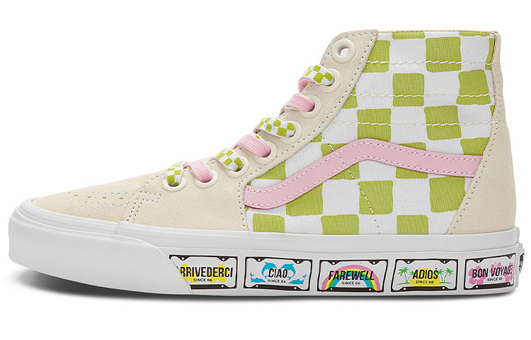 Emma Mulholland on Holiday x Vans Sk8-Hi Tapered 'Whimsical Checkerboard' VN0A5KRU6GL