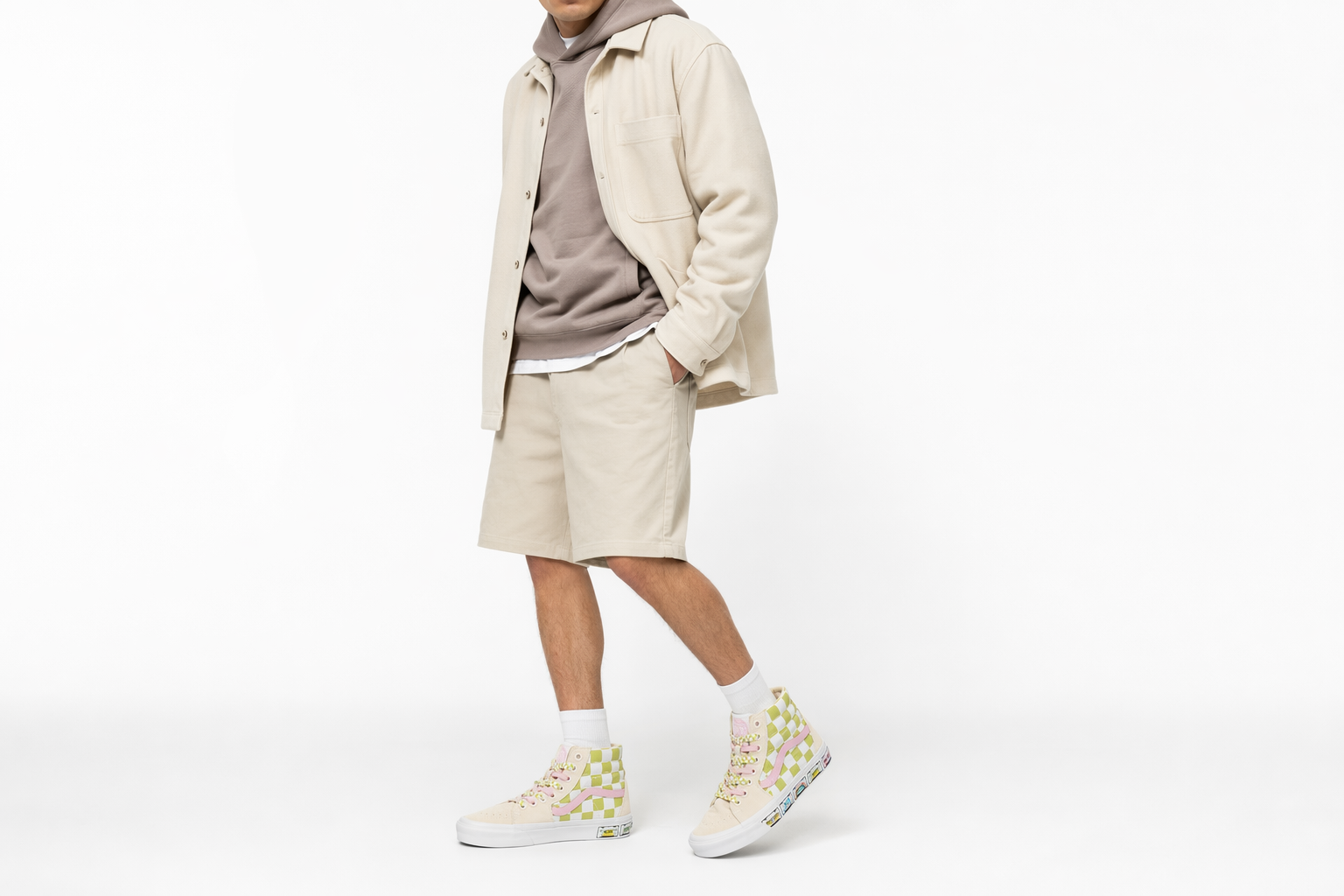 Order Emma Mulholland on Holiday x Vans Sk8-Hi Tapered '奇异棋盘格' VN0A5KRU6GL