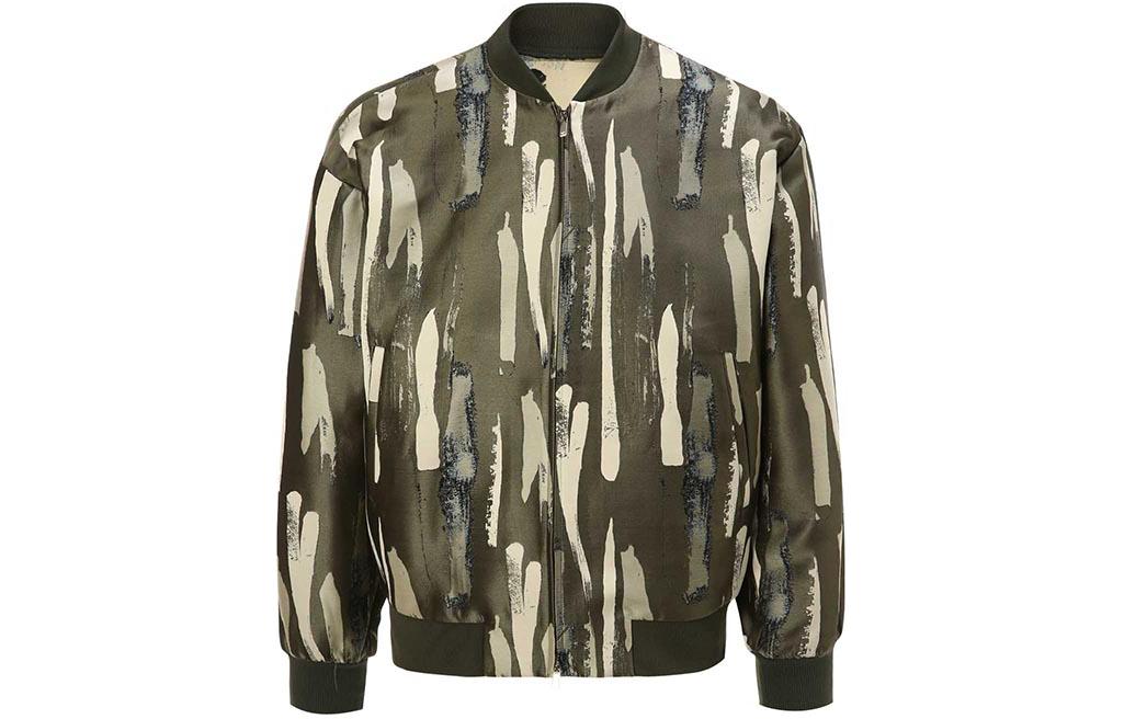 Emporio Armani  All-Over Print Zip-Up Casual Jacket Multicolor. 51R510-51450-011