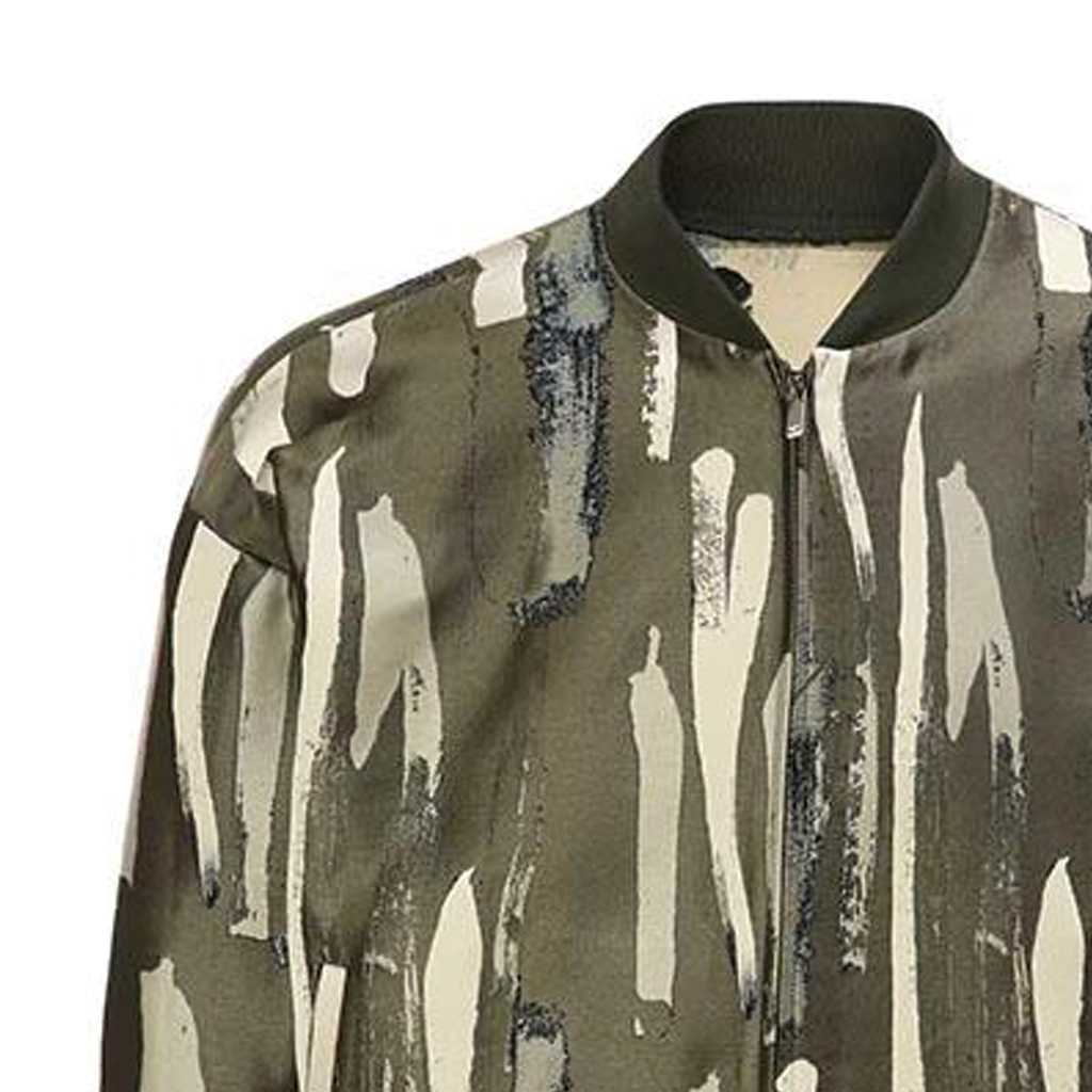 Emporio Armani  All-Over Print Zip-Up Casual Jacket Multicolor. 51R510-51450-011 圖 6