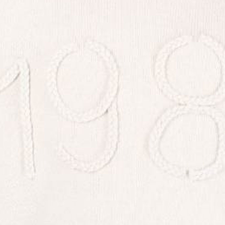 Sizing EMPORIO ARMANI Beige Digital Pattern Crewneck Sweater Rajut. 6R1MXP-1MMAZ-0304