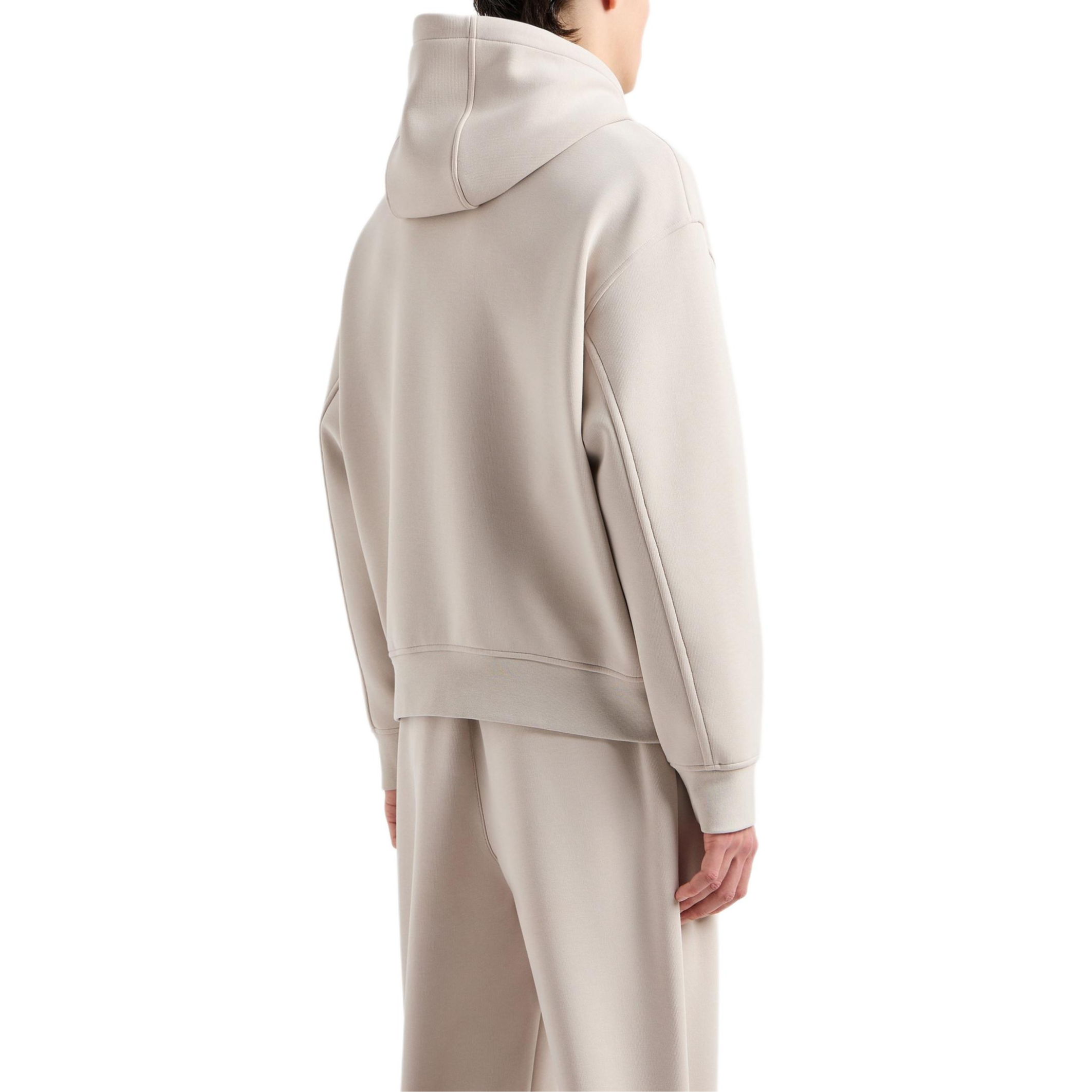 Purchase Emporio Armani Jaket Berhud Beige dengan Sulaman Helang. 6D1M90-1JOTZ-06G2