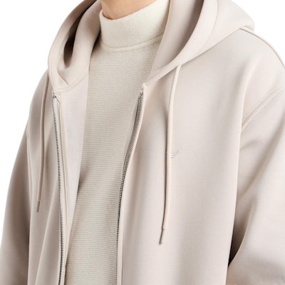 Emporio Armani Jaket Berhud Beige dengan Sulaman Helang. 6D1M90-1JOTZ-06G2 Details for Emporio Armani Jaket Berhud Beige dengan Sulaman Helang. 6D1M90-1JOTZ-06G2