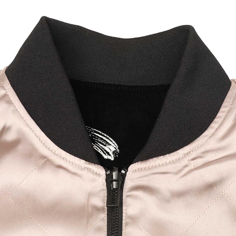 EMPORIO ARMANI  Beige Logo Patch Zip-Up Long Sleeve Jacket. 3L1BG9-1NAJZ-0999 圖 4