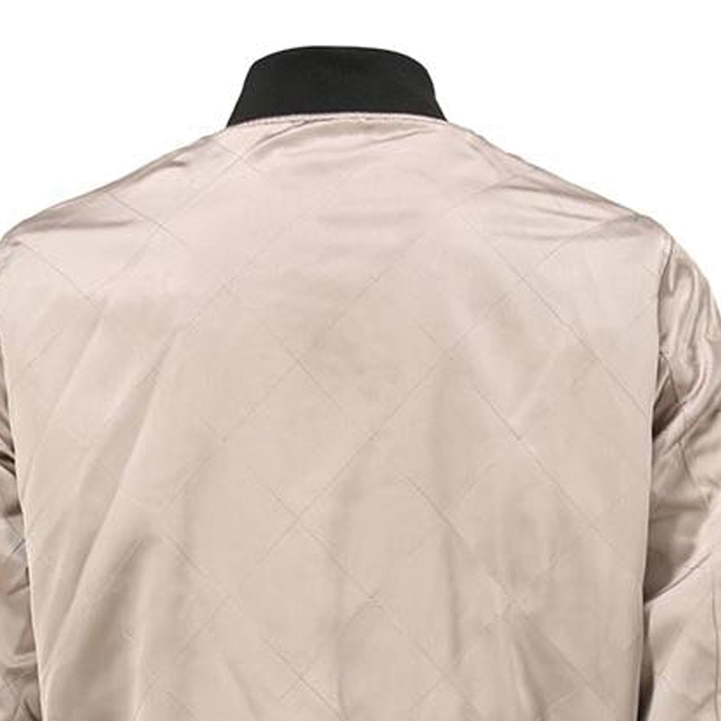 EMPORIO ARMANI  Beige Logo Patch Zip-Up Long Sleeve Jacket. 3L1BG9-1NAJZ-0999 圖 8