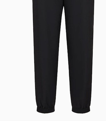 Emporio Armani黑色休闲裤带标志提花和拉链口袋 6D1PA5-1NNXZ-0999 Sizing Emporio Armani黑色休闲裤带标志提花和拉链口袋 6D1PA5-1NNXZ-0999