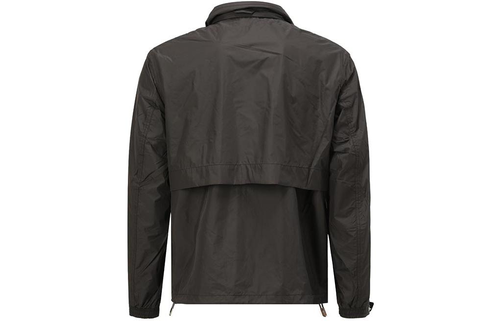 Emporio Armani  Black Color-Block Logo Embroidered Zip-Up Jacket. 3L1BA1-1NCGZ-0999 圖 3