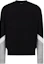 Buy Suéter de Cashmere Negro Contrastado Emporio Armani para Hombre. 3R1MX6-1MDTZ-0920