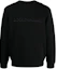 Order Emporio Armani Black Crewneck Lettered Long Sleeve Sweater. 6R1MG7-1JHSZ-00B0