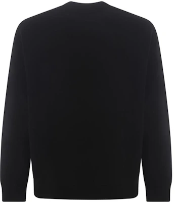 Emporio Armani Black Crewneck Lettered Long Sleeve Sweater. 6R1MG7-1JHSZ-00B0 Lookbook Emporio Armani Black Crewneck Lettered Long Sleeve Sweater. 6R1MG7-1JHSZ-00B0