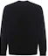 Lookbook Emporio Armani Black Crewneck Lettered Long Sleeve Sweater. 6R1MG7-1JHSZ-00B0