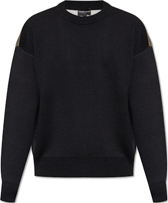 安普里奥·阿玛尼 黑色修身圆领长袖毛衣 6R1MV4-1M04Z-0999 Order 安普里奥·阿玛尼 黑色修身圆领长袖毛衣 6R1MV4-1M04Z-0999