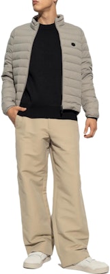 安普里奥·阿玛尼 黑色修身圆领长袖毛衣 6R1MV4-1M04Z-0999 Lookbook 安普里奥·阿玛尼 黑色修身圆领长袖毛衣 6R1MV4-1M04Z-0999