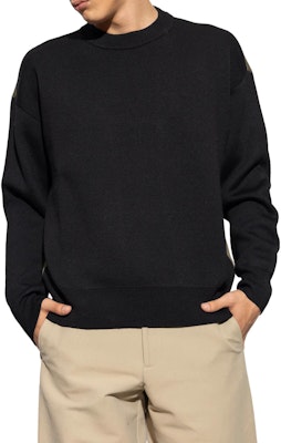 安普里奥·阿玛尼 黑色修身圆领长袖毛衣 6R1MV4-1M04Z-0999 Shop 安普里奥·阿玛尼 黑色修身圆领长袖毛衣 6R1MV4-1M04Z-0999