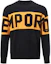 Buy Emporio Armani Black Crewneck Sweater with Letter Stripes. 3L1MT2-1MD1Z-0920