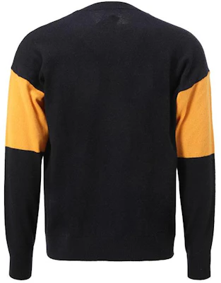 Emporio Armani Black Crewneck Sweater with Letter Stripes. 3L1MT2-1MD1Z-0920 Lookbook Emporio Armani Black Crewneck Sweater with Letter Stripes. 3L1MT2-1MD1Z-0920