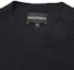 Shop Emporio Armani Black Crewneck Sweater with Letter Stripes. 3L1MT2-1MD1Z-0920
