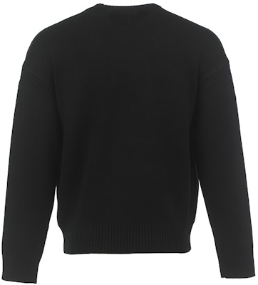 EMPORIO ARMANI Black Eagle Pattern Knit Crewneck Sweater 6R1MXP-1MMAZ-F087 Lookbook EMPORIO ARMANI Black Eagle Pattern Knit Crewneck Sweater 6R1MXP-1MMAZ-F087