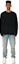 Purchase EMPORIO ARMANI Black Eagle Pattern Knit Crewneck Sweater 6R1MXP-1MMAZ-F087