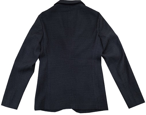 엠포리오 아르마니 블랙 자수 자카드 싱글 브레스티드 블레이저. H41G37-E1057-999 Lookbook 엠포리오 아르마니 블랙 자수 자카드 싱글 브레스티드 블레이저. H41G37-E1057-999