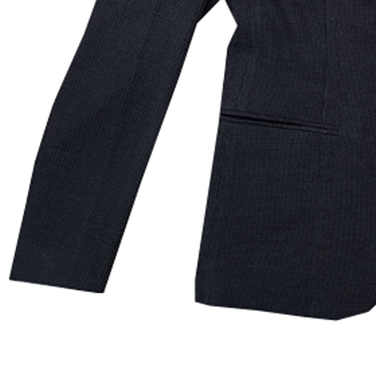 Cheap 엠포리오 아르마니 블랙 자수 자카드 싱글 브레스티드 블레이저. H41G37-E1057-999