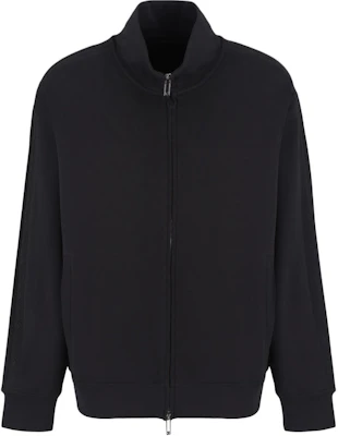 EMPORIO ARMANI Sudadera Negra Bordada con Cremallera y Cuello Alto. 6D1MA8-1JHSZ-0999 Order EMPORIO ARMANI Sudadera Negra Bordada con Cremallera y Cuello Alto. 6D1MA8-1JHSZ-0999