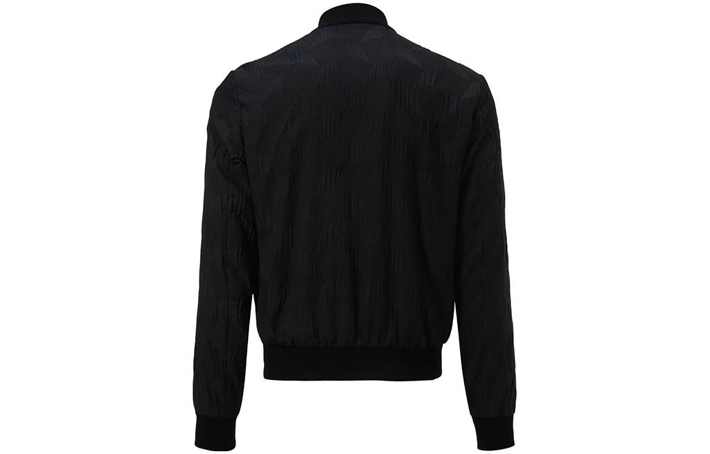 Lookbook EMPORIO ARMANI 黑色滿版拉鍊棒球領夾克. B1R310-B1333-921