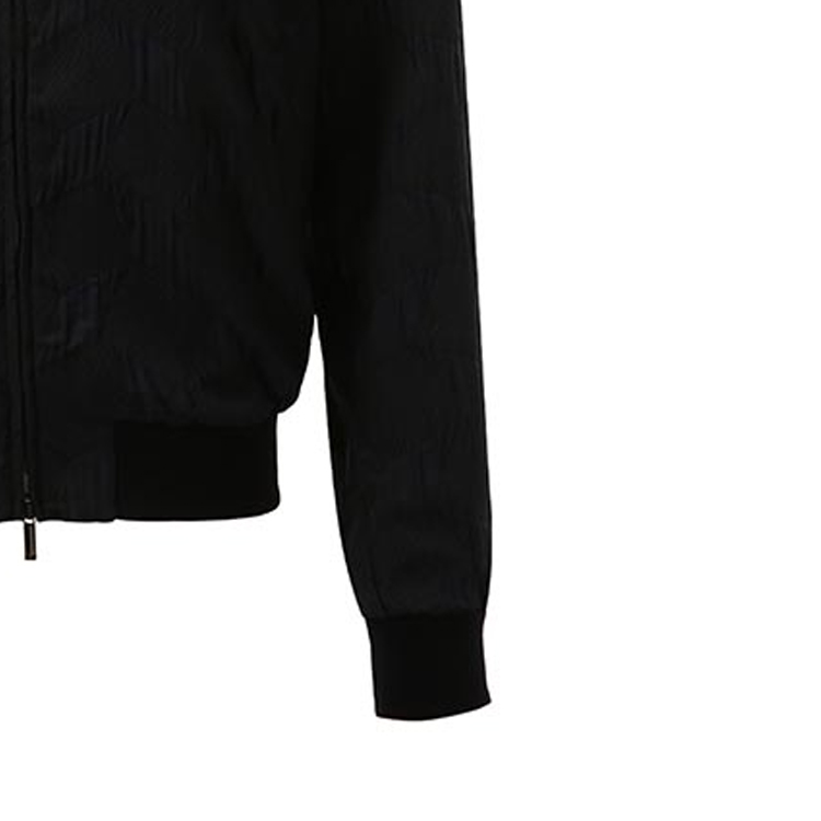 Details for EMPORIO ARMANI 黑色滿版拉鍊棒球領夾克. B1R310-B1333-921