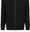Sizing EMPORIO ARMANI 黑色标志全拉链针织夹克. 3R1MBA1-JHSZ1-0999
