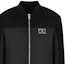 Details for EMPORIO ARMANI Black FW22 Colorblock Logo Baseball Collar Jacket. 6LZB33-ZNJ8Z-1200