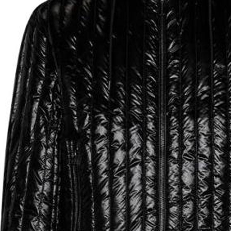 Emporio Armani  Black Glossy Hooded Zip Jacket 6R1B79-1NKZZ-0999 圖 4