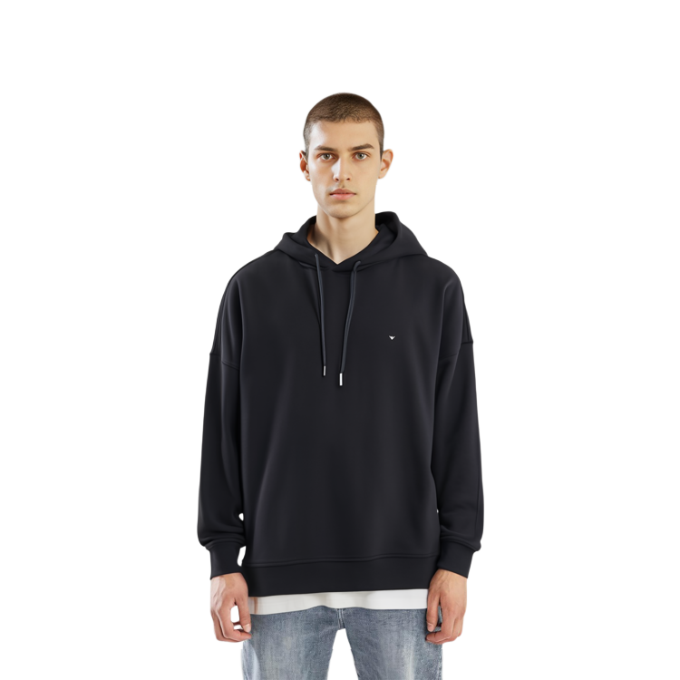 Emporio Armani  Black Hoodie FW22 with Eagle Embroidery. 6L1M79-1JHSZ-0013 圖 6