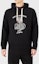 Shop EMPORIO ARMANI Black Hoodie with Snake Print Logo - Casual Fit. 6L1MM51-JWPZ1-0999