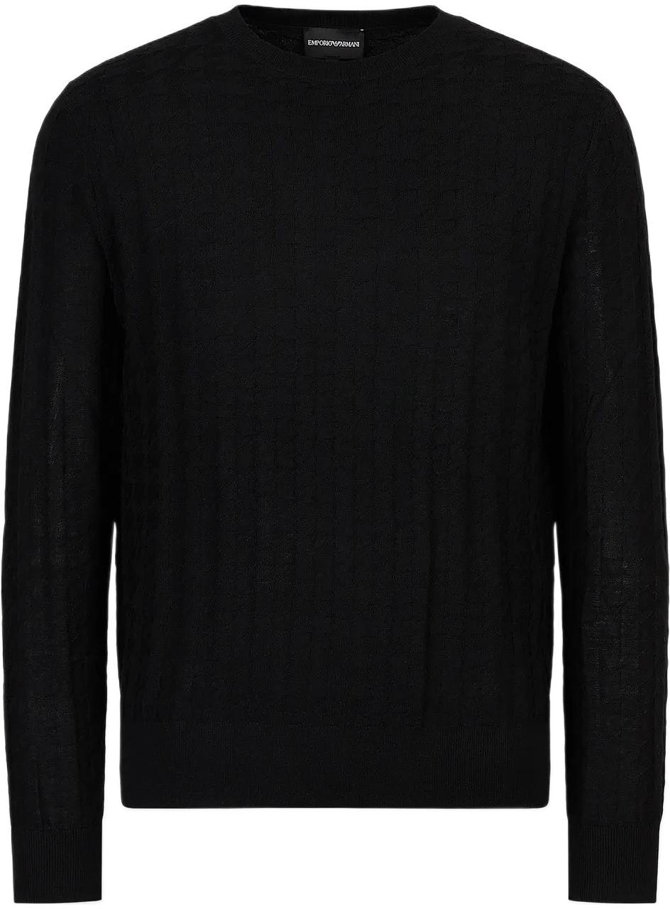 emporio-armani-black-houndstooth-jacquard-crewneck-sweater-3-r1-mxd-1-mepz-1-f088