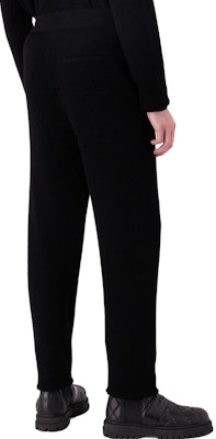 EMPORIO ARMANI Black Knit Drawstring Casual Pants. 6R1PY1-1MF1Z-0999 Shop EMPORIO ARMANI Black Knit Drawstring Casual Pants. 6R1PY1-1MF1Z-0999