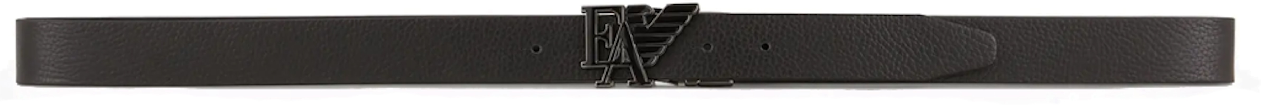 Emporio Armani Black Leather Logo Belt, Casual Fashion, 3cm Wide. Y4S520Y167J88045 Lookbook Emporio Armani Black Leather Logo Belt, Casual Fashion, 3cm Wide. Y4S520Y167J88045