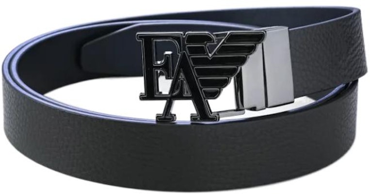 Emporio Armani Black Leather Logo Belt, Casual Fashion, 3cm Wide. Y4S520Y167J88045 Shop Emporio Armani Black Leather Logo Belt, Casual Fashion, 3cm Wide. Y4S520Y167J88045