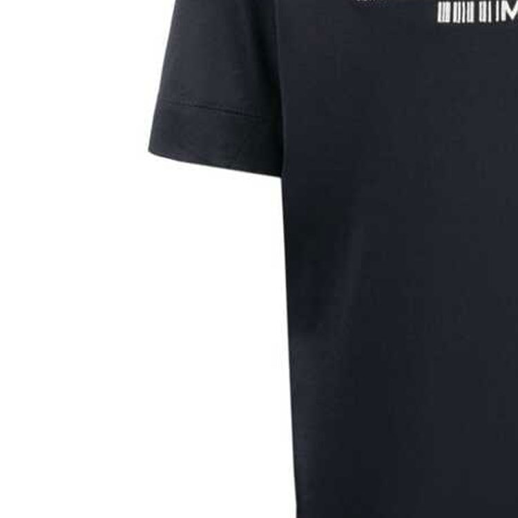 Emporio Armani  Black Logo Print Crew Neck Casual T-Shirt. 1JUVZ6-R1TDI-09N7 圖 7