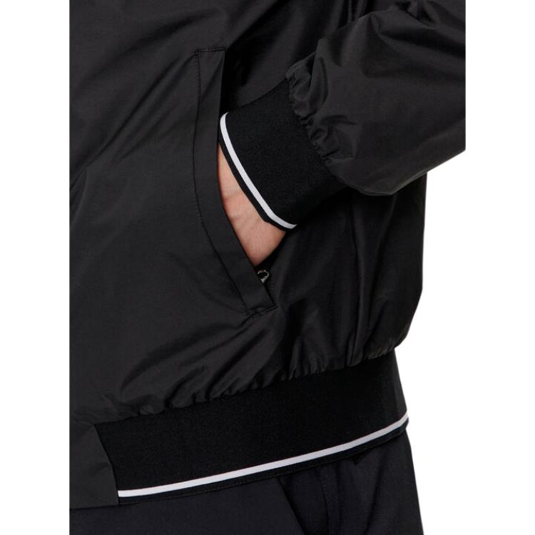 EMPORIO ARMANI  Black Logo Print High Collar Zip-Up Jacket. 3DPB07-PN27Z-1200 圖 7